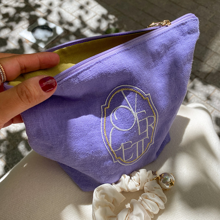 TW New Letter Pouch (lilac)